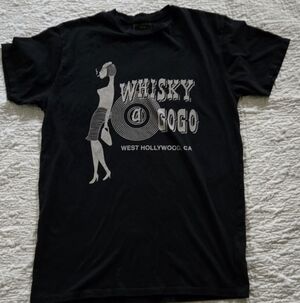 Whisky A Go Go Black Graphic Tee